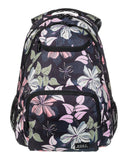 Roxy Shadow Swell Printed 24L - Medium Backpack for Women, Anthacite Sunny Floral Swim, standard size, Casual