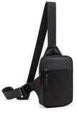 higouta Mini Sling Bag for Men Women, Small Crossbody Waterproof Practical Shoulder Chest Bag for Travel Work Sport