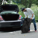 COOLBEBE 36-Inch Large Travel Duffle Bag, 100L Heavy Duty Luggage for Sports Equipment, Camping & Moving, Water Resistant, Black