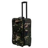 Rockland Fashion Softside Upright Luggage Set,Expandable, Wheel, Telescopic Handle, Camouflage, 2-Piece (14/19)