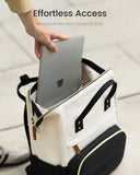 LOVEVOOK Laptop Backpack for Women, 15.6 Inch Work Business Backpacks Purse With Large Capacity, Waterproof Nurse Bag College Bookbag for School, Waterproof Casual Daypack for Travel