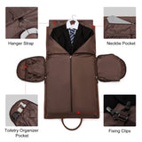 Modoker Garment Bags for Travel Carry on Duffle Bags for Airplane Weekender Suit Bags for Men Travel,2 in 1 Travel Duffel ang Garment Bags for Hanging Clothes,Black