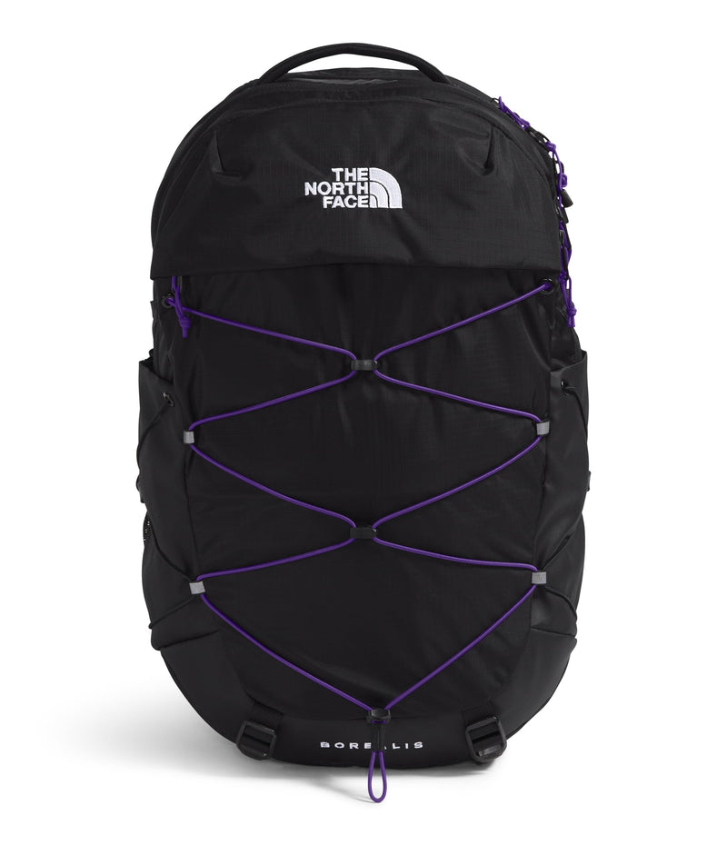 The North Face Women's Borealis Commuter Laptop Backpack, TNF Black/Peak Purple, One Size