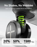 LUGGEX Zipperless Luggage with Spinner Wheels & Luggage Tag for Suitcases