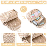 Bluboon Backpack for School Girls Backpack Cute Corduroy Bookbag Kids Backpack Laptop Backpack Gifts for Women