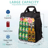 Cooler Backpack with Padded Top Handle,Lightweight Back Pack Coolers Insulated Leak Proof,Large Capacity Ice Chest for Women Men Beach Camping Picnic Fishing Hiking