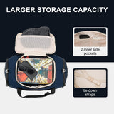 LEVEL8 Luminous Luggage Sets 2 Piece with Water Resistant Travel Duffle Bag, (20/28)