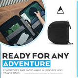 NOMATIC Navigator Collapsible Sling 3L - Crossbody Bag Sling Backpack - Light Collapsible Hiking Daypack Sling for Travel