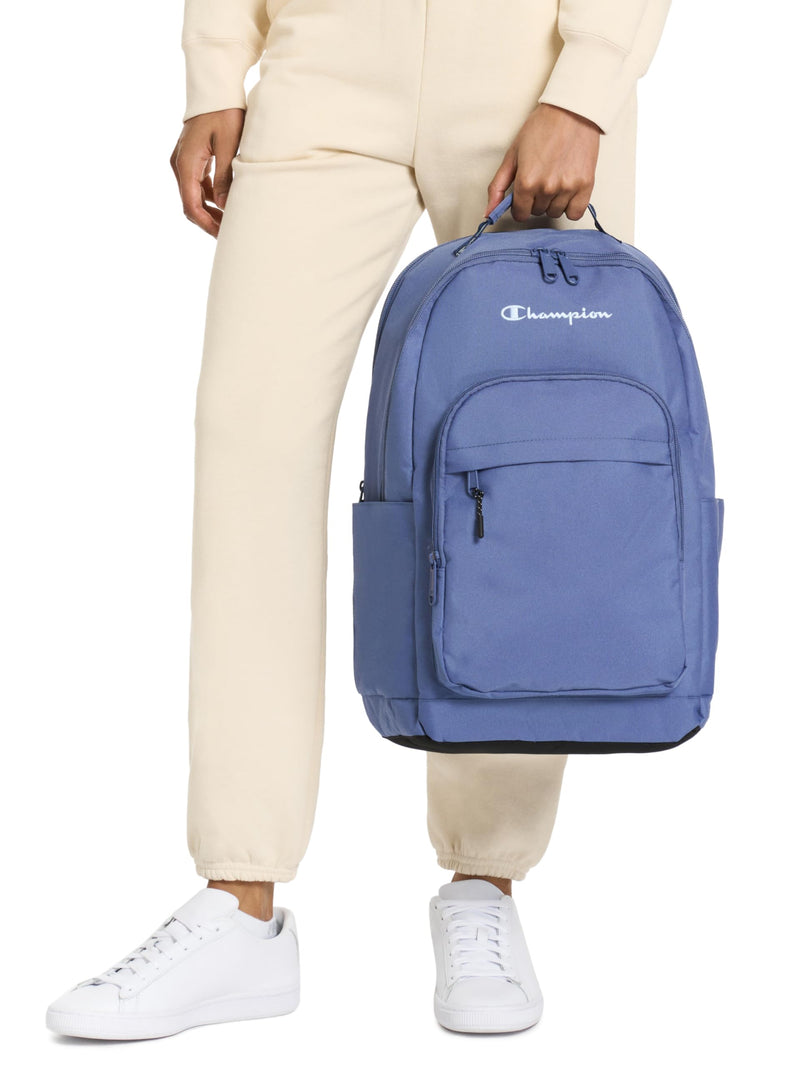 Champion Council Backpack, Black/White, OS