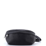 Gucci, Pre-Loved Logo Belt Bag Leather with GG Coated Canvas, Black