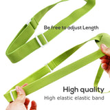 VVILL Bag Bungee, Luggage Straps Suitcase Adjustable Belt - Lightweight and Durable Travel Bag Accessories (Orange)