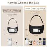 KALIDI Small Purses for Women Trendy Shoulder Bag Nylon Women's Shoulder Handbags Cute Ladies Hobo Purse with Adjustable Strap for Everyday Use & Night Out