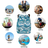 Waterproof Drawstring Bag, Gym Bag Sackpack Sports Backpack for Men Women