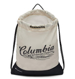 Columbia Unisex Zigzag Drawstring Pack, Dark Stone/Black, One Size