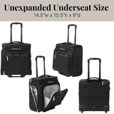 Baggallini Expandable Underseat Carry-On