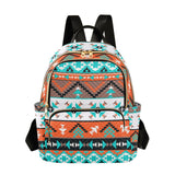 ZAZYXTJ Western Aztec Backpack Purse for Women Quilted Mini Fashion Backpacks Lightweight Travel Casual Backpack M