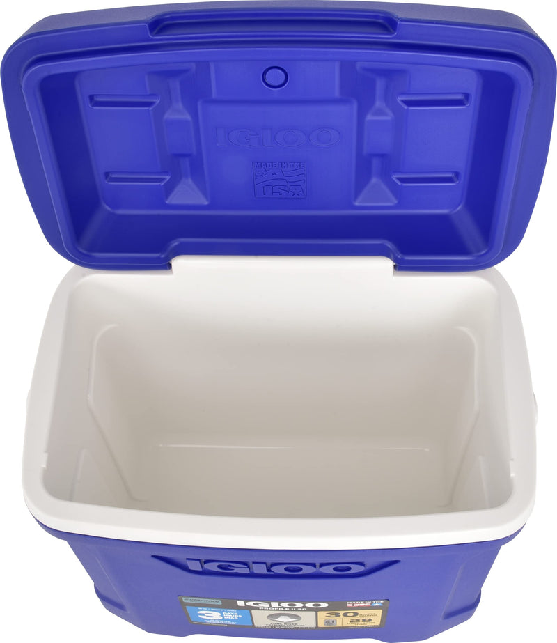 Igloo Profile II 30 Quart Bail, Blue