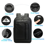 BANGE 28L Lightweight Backpack, 15.6-inch Laptop Travel Backpacks, Unisex Multifunctional Storage Pockets Business Commuter rucksack, Waterproof and Wear-resistant Outdoor Sports Leisure daypack