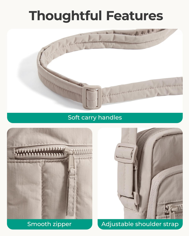 BAGSMART Small Crossbody Bags for Women, Mini Cell Phone Crossbody Purse for Women Travel Wallet with RFID Blocking Card Slots