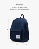 Herschel Supply Co. Unisex Classic Backpack, Blue, 26L