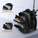 KastKing BlowBak Tactical Sling Tackle Bag-Lightweight Fishing Backpack Storge Fishing Gear and Equipment,Gift for Men