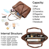 GAEKEAO Purses for Women Large Hobo Shoulder Bags Multiple Pockets Tote Handbags Top Handle Bag with Adjustable Strap