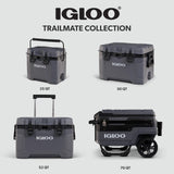 Igloo, Trailmate 50 Qt Cooler, Carbonite