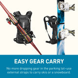 CamelBak Powderhound 12 Snow Hydration Pack Black/White, 70oz