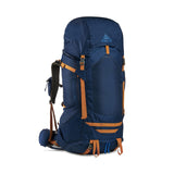 Kelty Glendale 65L – 105L Multi-day Backpacking Thru Hiking Pack, Adjustable Suspension, Customized Fit (Pageant Blue, 105L)