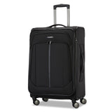 Samsonite Ascella 4 Medium Checked Luggage - Black