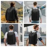 BANGE 28L Lightweight Backpack, 15.6-inch Laptop Travel Backpacks, Unisex Multifunctional Storage Pockets Business Commuter rucksack, Waterproof and Wear-resistant Outdoor Sports Leisure daypack