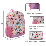 Disney Princess AOP 14 Youth Backpack