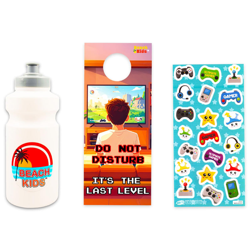 Pokemon Backpack for Boys, Kids - 5 Pc Bundle with 16" Pokemon School Bag, Utility Case, Pencil Holder, Water Bottle, Stickers, More | Pikachu Backpack Set