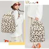 Bluboon School Backpack for Teen Girls Bookbags Elementary High School Corduroy Laptop Bags Women Travel Daypacks