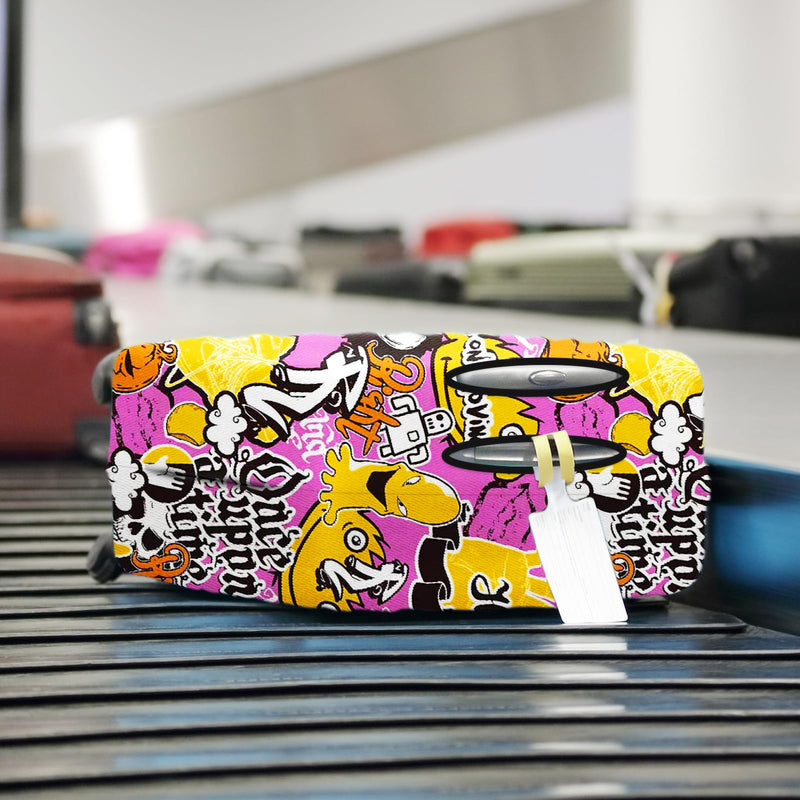 Luggage Covers for Suitcase Protector Tsa Approved Fits 18-28 Inch Luggage, Custom Baggage Cover for Travel Anti Scratch Dirt Washable