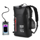 kooldaiwangwang Waterproof Backpack, Waterproof Backpack That Can Float, Suitable for Kayaking And Beach Activities, Outdoor Moisture-Proof Bag