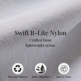 Baggallini Swift Crescent Crossbody Bag for Women - Lightweight 12"x8" Travel Purse Handbag