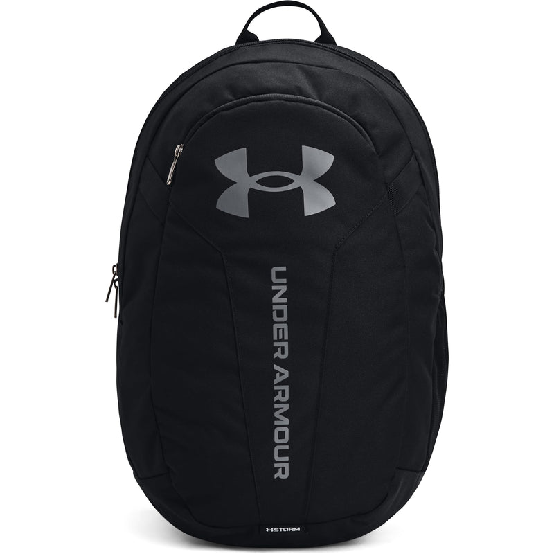 Under Armour Hustle Lite Backpack, (001) Black / Black / Pitch Gray, One Size Fits All