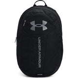 Under Armour Hustle Lite Backpack, (001) Black / Black / Pitch Gray, One Size Fits All