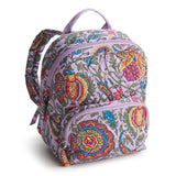 Vera Bradley Women's Premium Cotton Mini Banbury Backpack, Marrakesh, One Size | Backpacks4Less