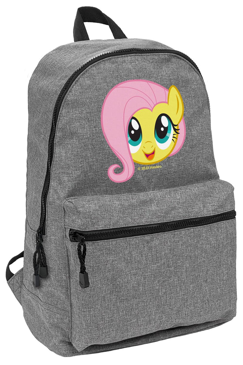 LOGOVISION My Little Pony: Friendship Is Magic Fluttershy Face Lightweight Backpack for Work School Daily Use Packable for Travel