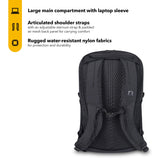RTIC Road Trip Backpack Bag for Hiking, Travel, Computer, Business, Work, Commuting, Men, Women, Adults, Large, with Laptop Sleeve, Black