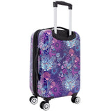 Travelers Club Unisex Bella Caronia Deluxe 20", 3 Piece, or 7 Piece Luggage & Travel Accessories Set Jardin