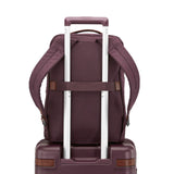 Samsonite Virtuosa Carry-On Travel Backpack with Padded Laptop Sleeve, Merlot
