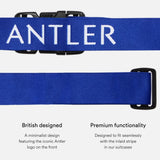 ANTLER Luggage Strap for Suitcases - Travel Accessories, Adjustable, Easy ID & Personalization, Heavy Duty & Durable, 67 in x 1.4 in - Cobalt Blue