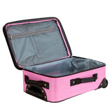 Rockland Fashion Softside Upright Luggage Set, Expandable, Pink, 2-Piece (14/19)