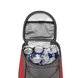 PICNIC TIME Disney Mickey Mouse Backpack Cooler, Insulated Soft Cooler Backpack, Waterproof Lunch Bag, Portable Hiking Backpack Ice Chest for Picnic, Beach, Camping & Travel, (Red with Gray Accents)