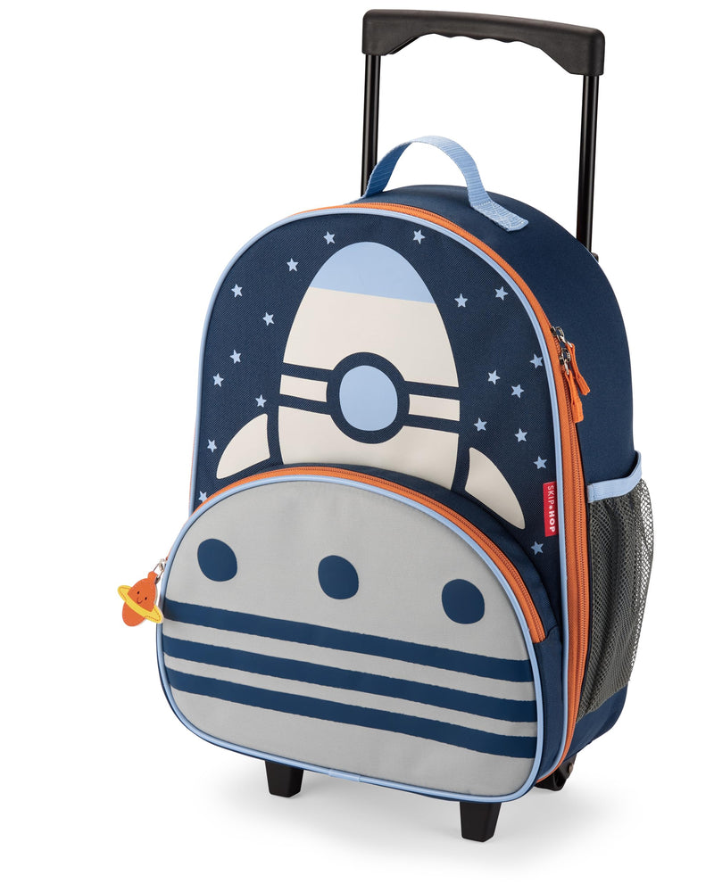 Skip Hop Kids Luggage with Wheels, Spark Style, Rocket
