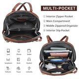 MKP COLLECTION Womens Convertible Backpack Handbag Purse Fashion Designer Ladies Shoulder Satchel Bag for Travel Work