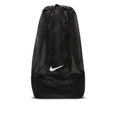 Nike Club Team Swoosh Soccer Ball Bag - Black/Black/White, 86 x 47 x 47 cm, 164 l